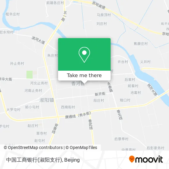 中国工商银行(淑阳支行) map