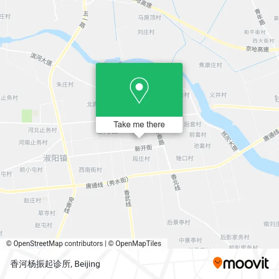 香河杨振起诊所 map