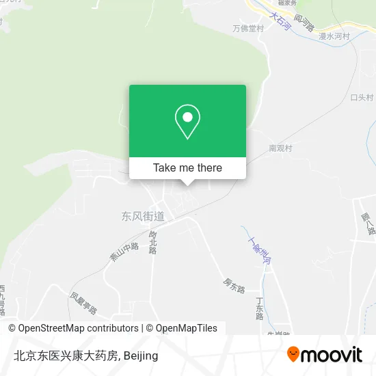 北京东医兴康大药房 map