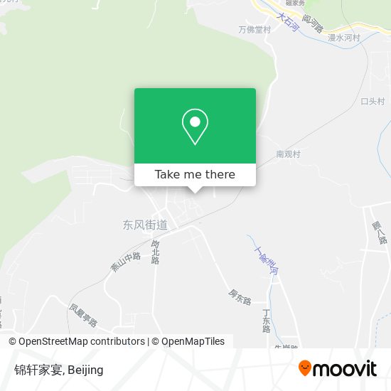锦轩家宴 map