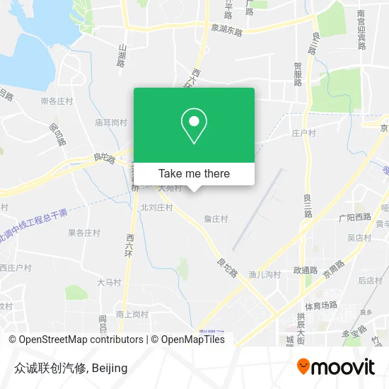 众诚联创汽修 map