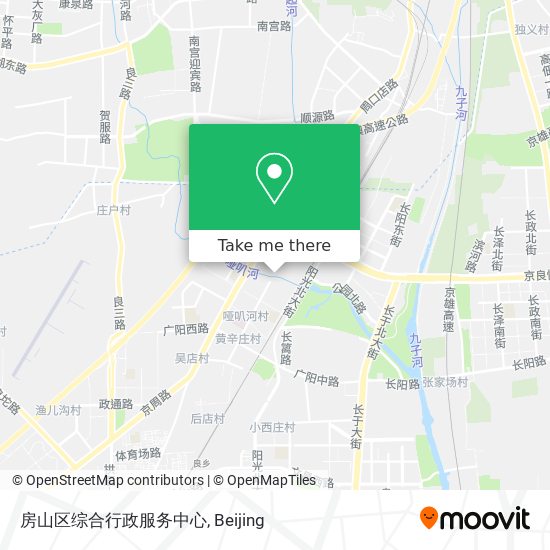 房山区综合行政服务中心 map