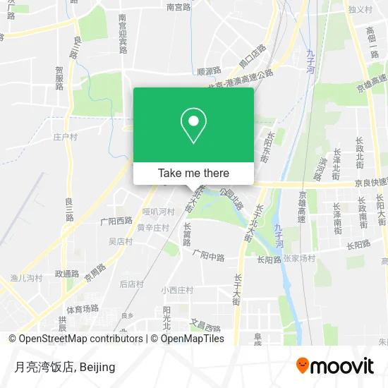 月亮湾饭店 map