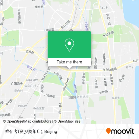 鲜佰客(良乡奥莱店) map