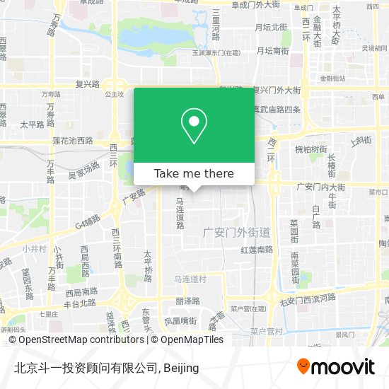 北京斗一投资顾问有限公司 map