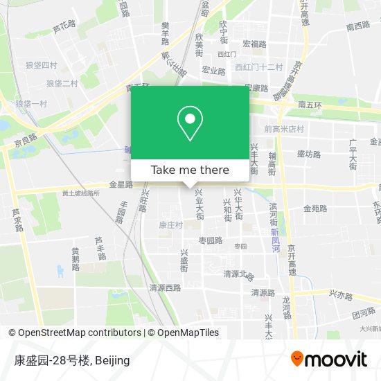 康盛园-28号楼 map