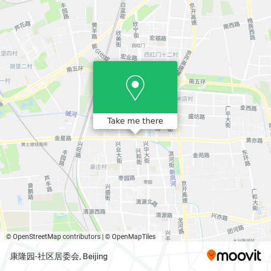 康隆园-社区居委会 map