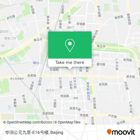 华润公元九里-E16号楼 map
