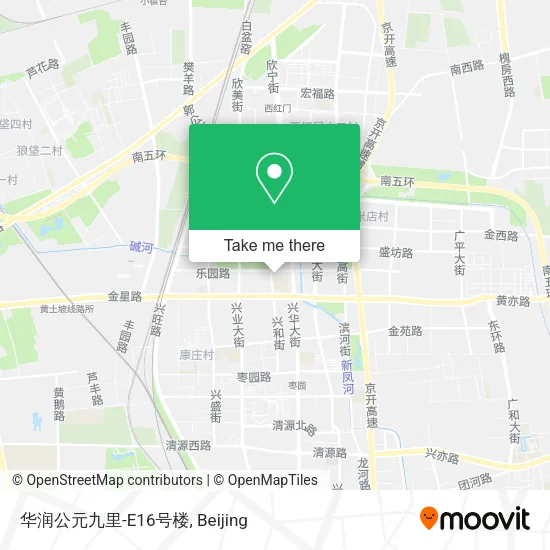 华润公元九里-E16号楼 map