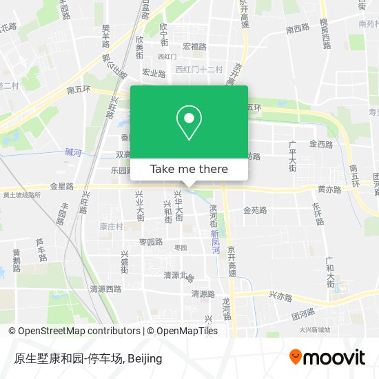 原生墅康和园-停车场 map