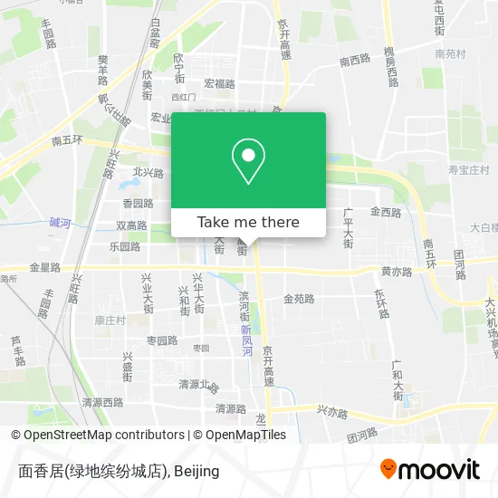 面香居(绿地缤纷城店) map