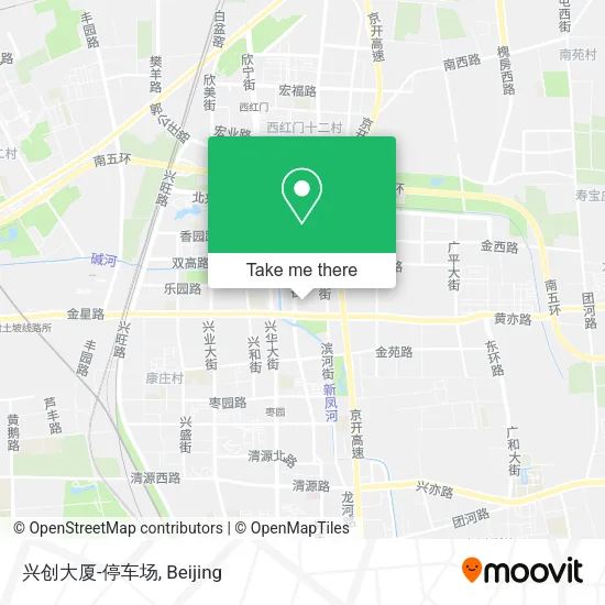 兴创大厦-停车场 map