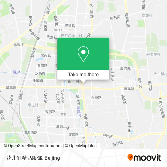 花儿们精品服饰 map