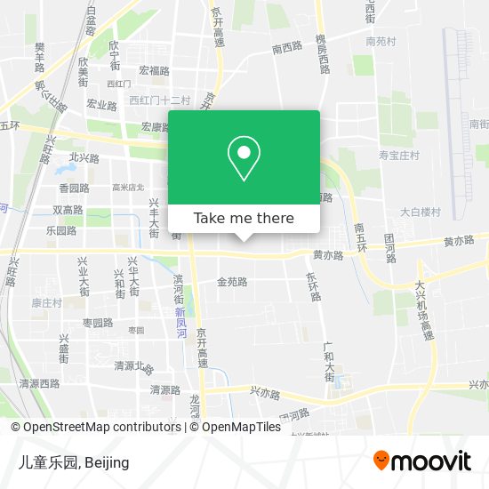 儿童乐园 map
