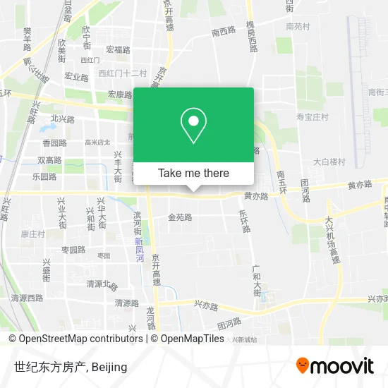 世纪东方房产 map