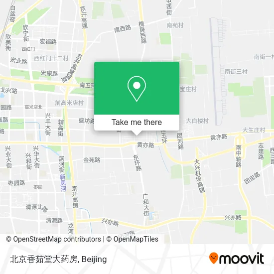 北京香茹堂大药房 map