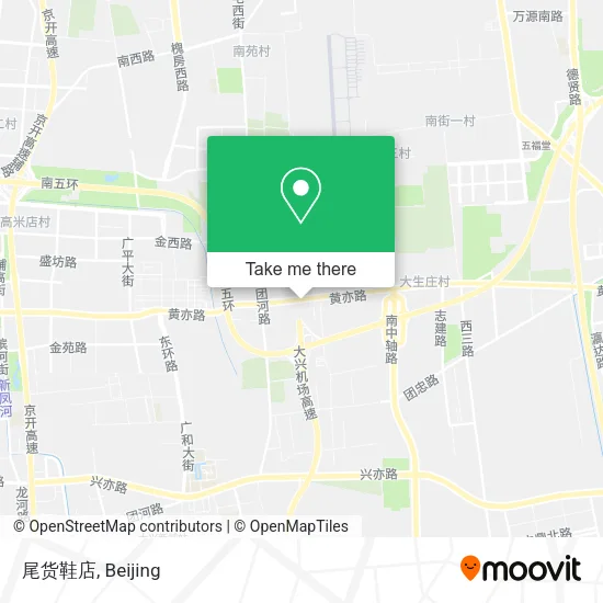尾货鞋店 map