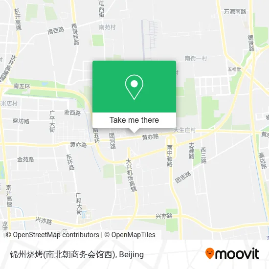 锦州烧烤(南北朝商务会馆西) map