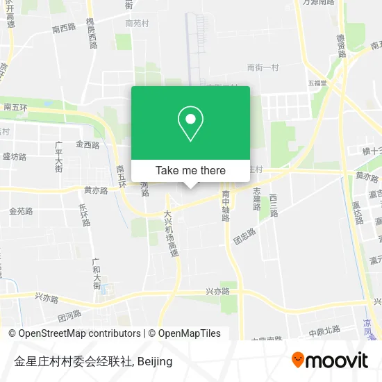 金星庄村村委会经联社 map