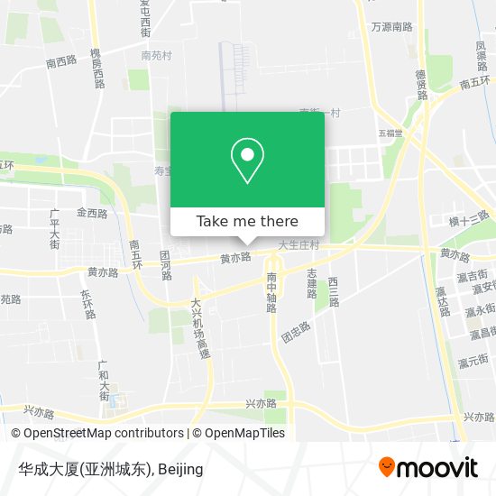华成大厦(亚洲城东) map