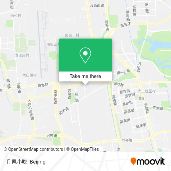 月凤小吃 map