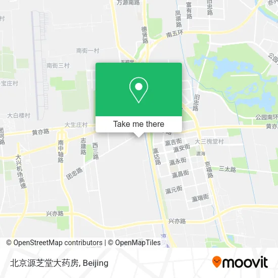 北京源芝堂大药房 map