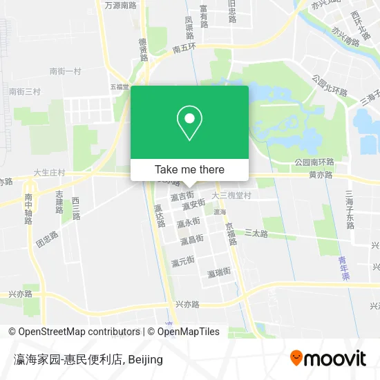 瀛海家园-惠民便利店 map