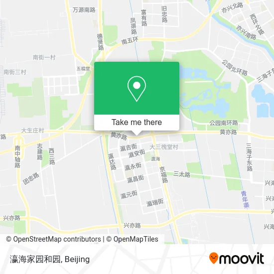 瀛海家园和园 map