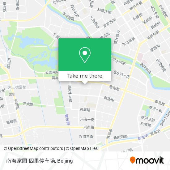 南海家园-四里停车场 map