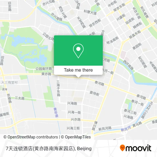 7天连锁酒店(黄亦路南海家园店) map