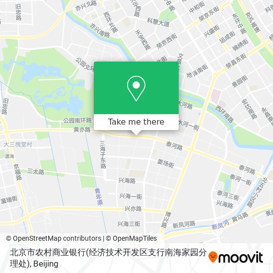北京市农村商业银行(经济技术开发区支行南海家园分理处) map