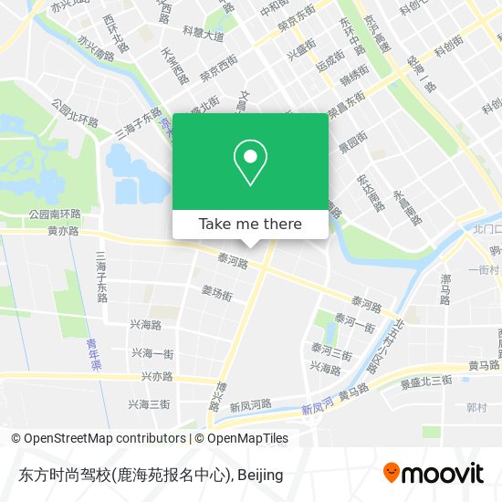 东方时尚驾校(鹿海苑报名中心) map