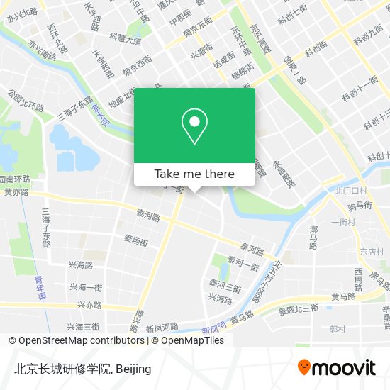 北京长城研修学院 map