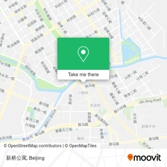 新桥公寓 map