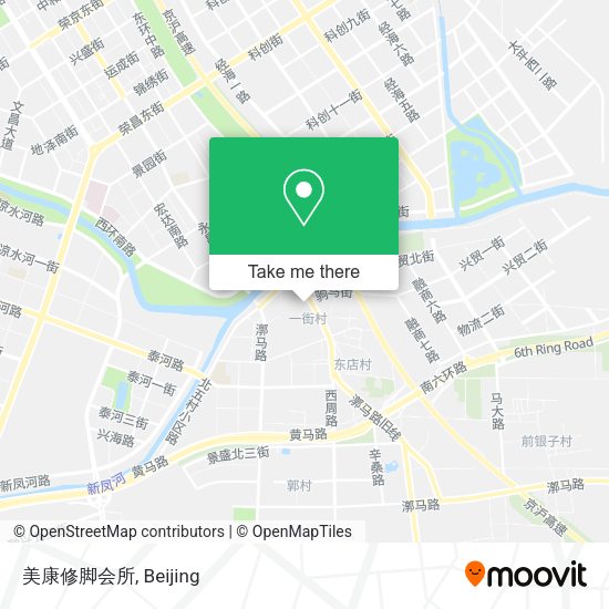 美康修脚会所 map