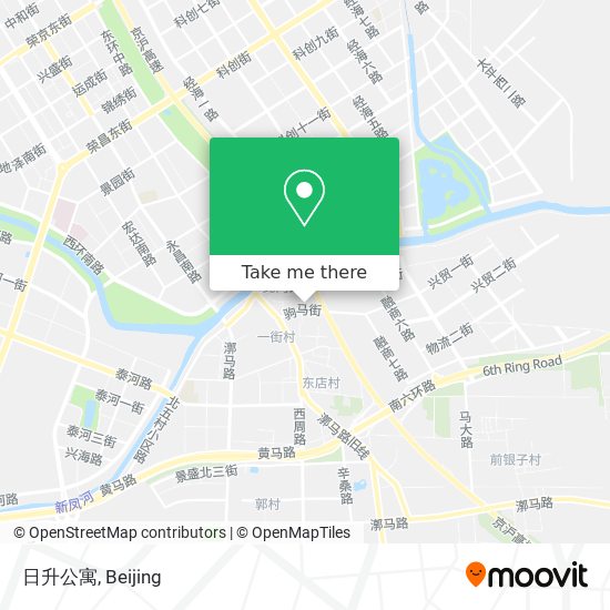 日升公寓 map