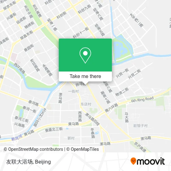 友联大浴场 map