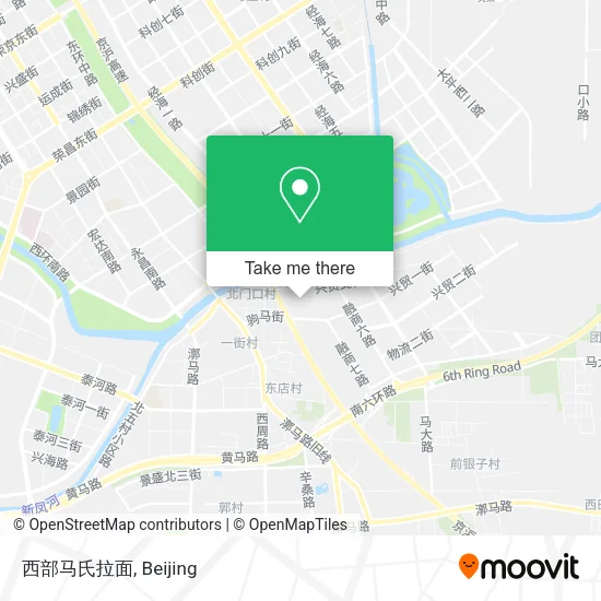 西部马氏拉面 map