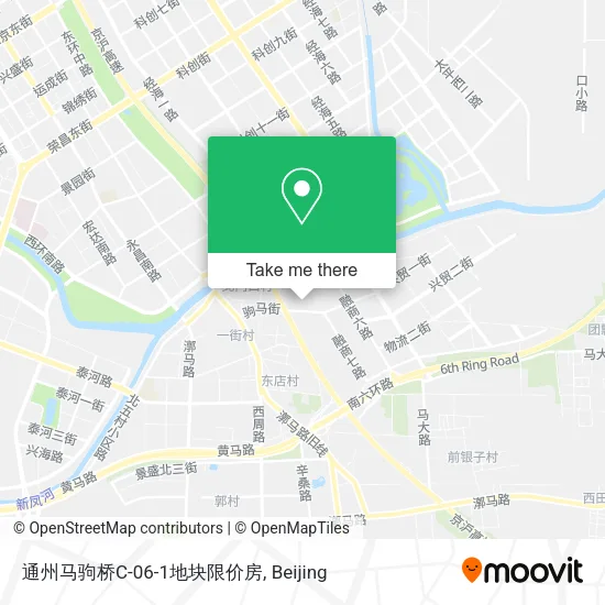 通州马驹桥C-06-1地块限价房 map