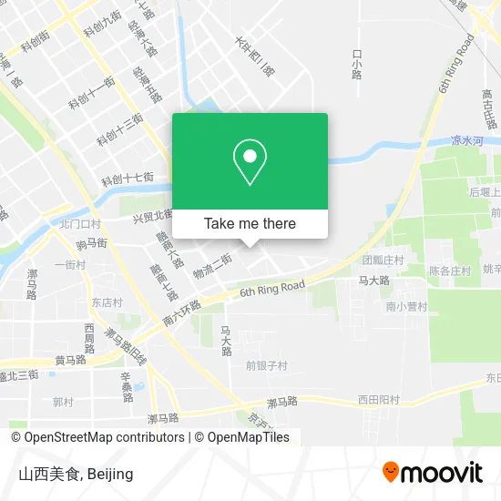 山西美食 map