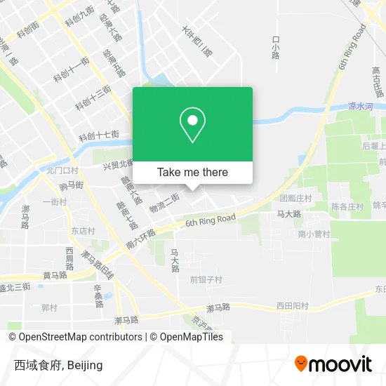 西域食府 map