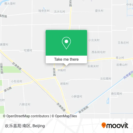 欢乐嘉苑-南区 map