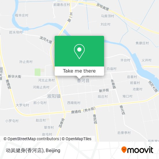 动岚健身(香河店) map
