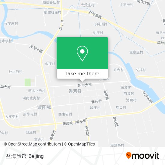 益海旅馆 map