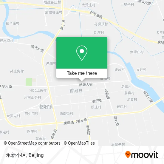 永新小区 map