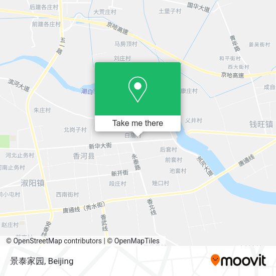 景泰家园 map