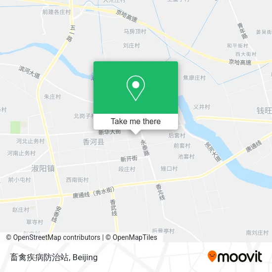畜禽疾病防治站 map