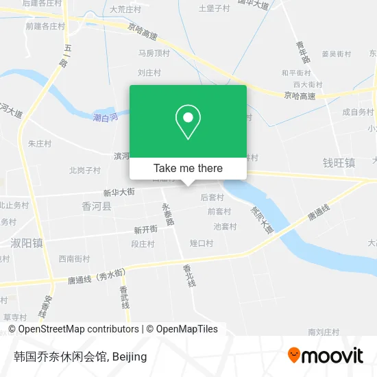 韩国乔奈休闲会馆 map