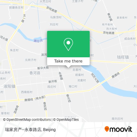 瑞家房产--永泰路店 map
