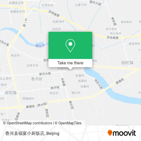 香河县福宴小厨饭店 map